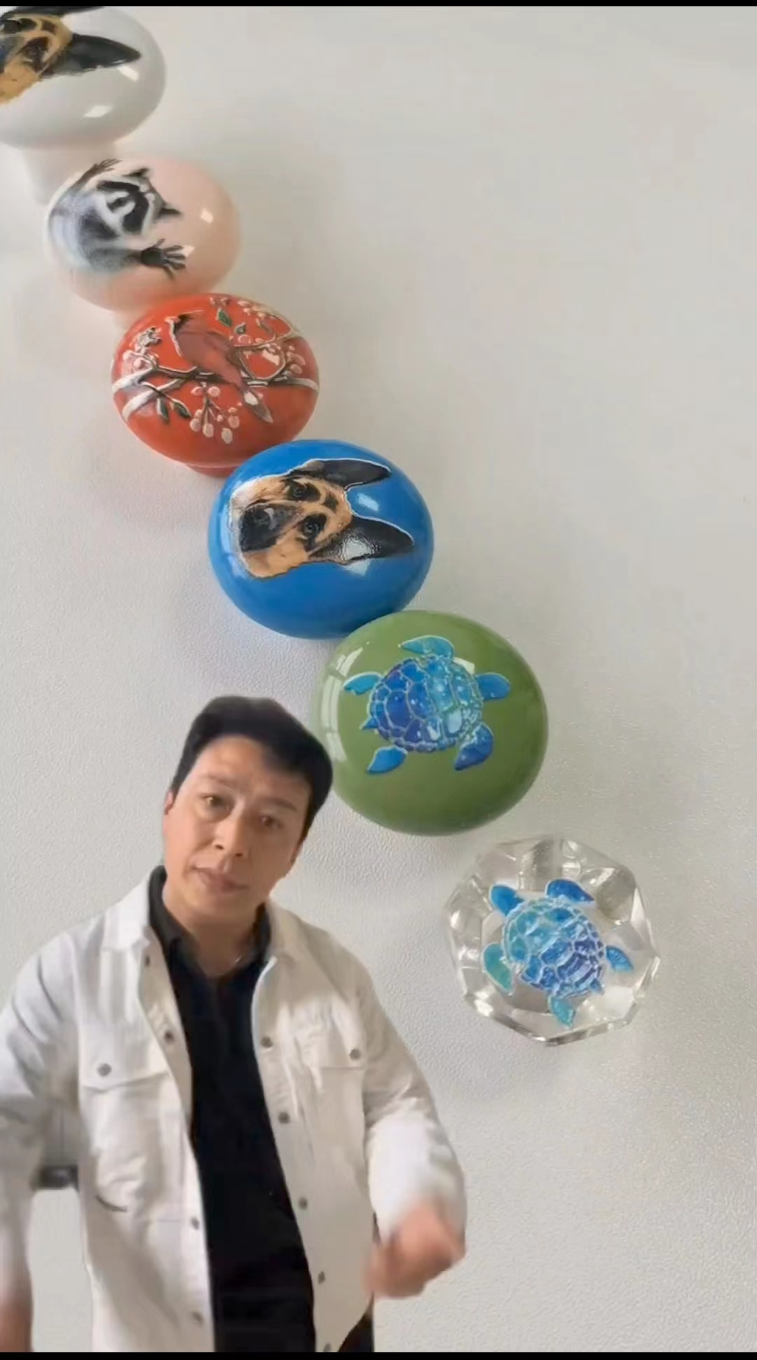 uv平板打印機，個性定制陶瓷樣品效果，有圖就能打印，一件起印