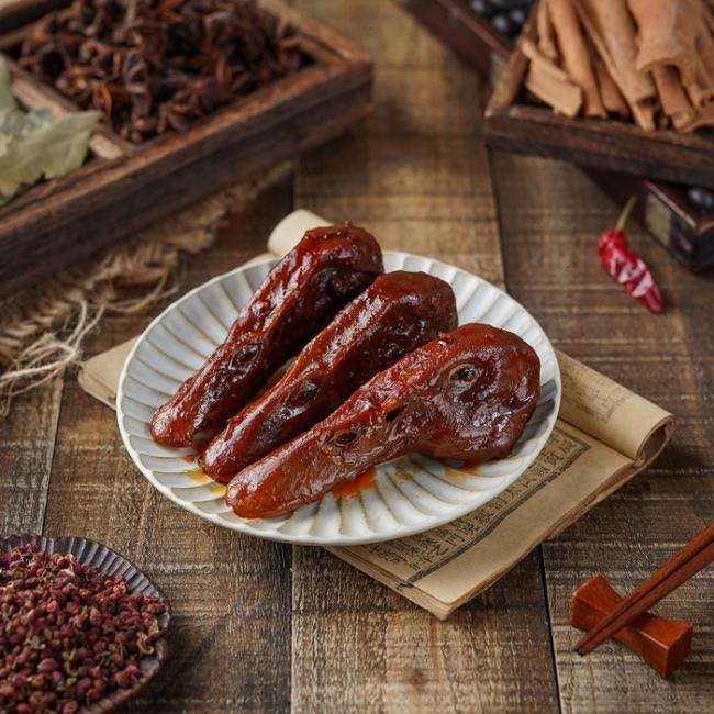 卤鸭头（衢州鸭头）